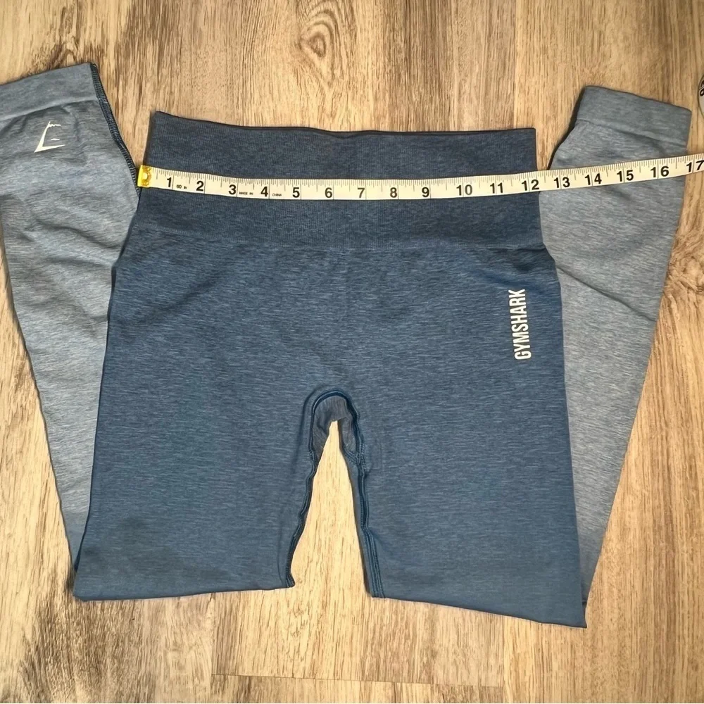 Gymshark Adapt Seamless Blue Ombré Leggings Size‎ XS #5